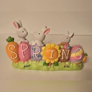Easter Spring Bunny Tabletop Decor